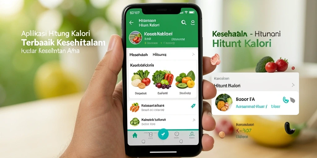 Antarmuka SD107 menampilkan fungsi Hitung Kalori yang intuitif dan mudah digunakan.