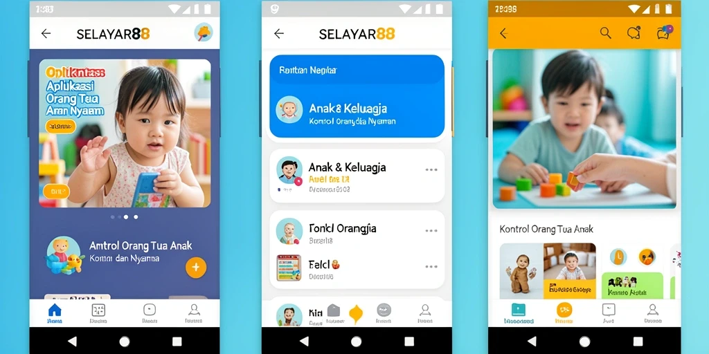 Antarmuka aplikasi SELAYAR88 yang user-friendly dan informatif.