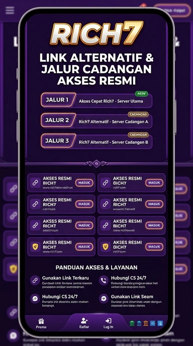 Tampilan link alternatif rich7
